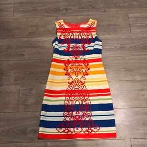 Anthropologie Stripped Sheath Dress